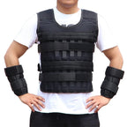 Adjustable Weighted Vest (Plates Not Included) Black - FATAONAdjustable Weighted Vest (Plates Not Included) BlackFitnessFATAON