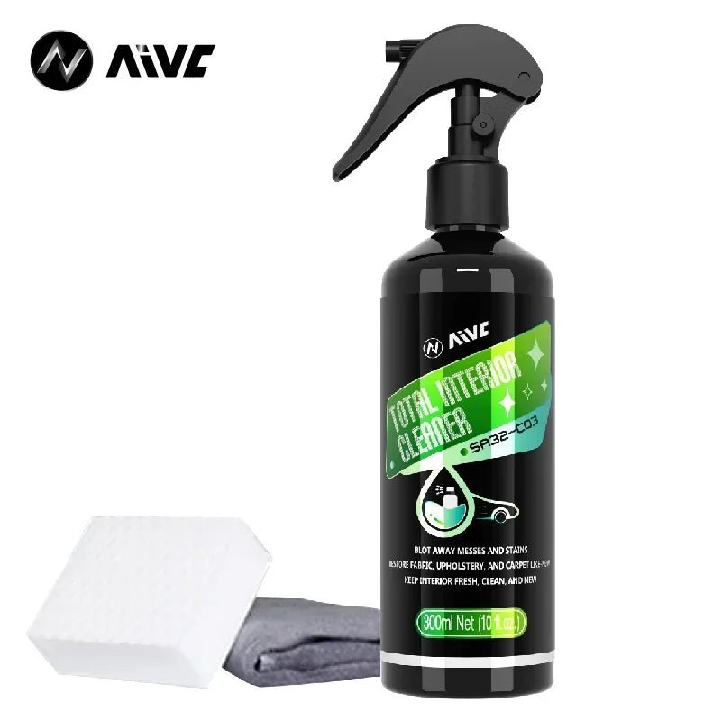 Agent de nettoyage intérieur de voiture, nettoyeur de plafond, cuir, flanelle, tissu tissé, sans eau, outil de nettoyage de tableau de bord automobile polyvalent - FATAONAgent de nettoyage intérieur de voiture, nettoyeur de plafond, cuir, flanelle, tissu tissé, sans eau, outil de nettoyage de tableau de bord automobile polyvalentAccessoire AutoFATAON