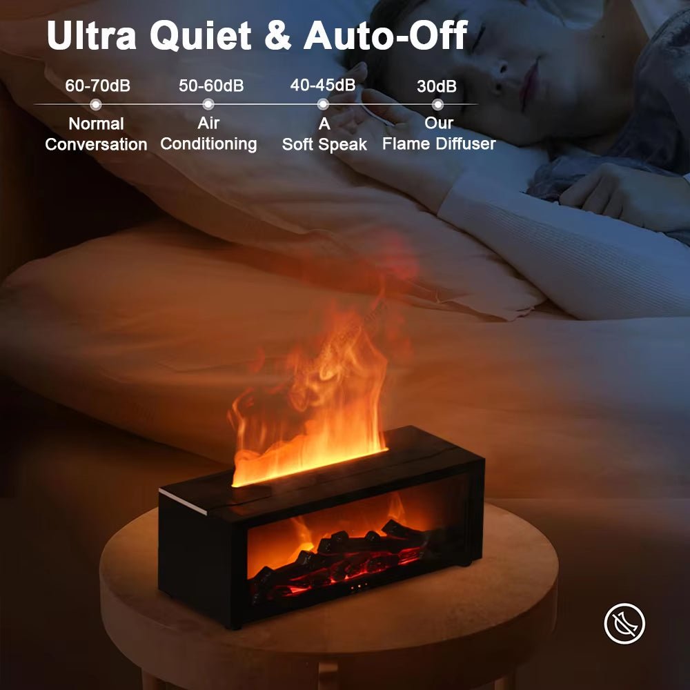 Air Humidifier Essential Oils Humidifiers Home Aroma Humidifier Flame Automatic Fragrance Diffuser with LED Light Remote Control - Fix & GoAir Humidifier Essential Oils Humidifiers Home Aroma Humidifier Flame Automatic Fragrance Diffuser with LED Light Remote ControlFix & Go