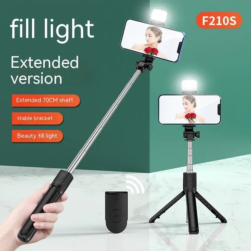 All In One Expandable Portable IPhone Tripod Selfie Stick Selfie Stick With Remote With Detachable BT Wireless Remote Compatible - Fix & GoAll In One Expandable Portable IPhone Tripod Selfie Stick Selfie Stick With Remote With Detachable BT Wireless Remote CompatibleVidéo & PhotoFix & Go