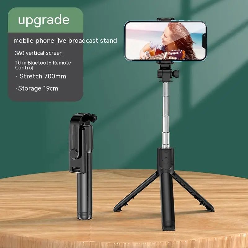 All In One Expandable Portable IPhone Tripod Selfie Stick Selfie Stick With Remote With Detachable BT Wireless Remote Compatible - Fix & GoAll In One Expandable Portable IPhone Tripod Selfie Stick Selfie Stick With Remote With Detachable BT Wireless Remote CompatibleVidéo & PhotoFix & Go