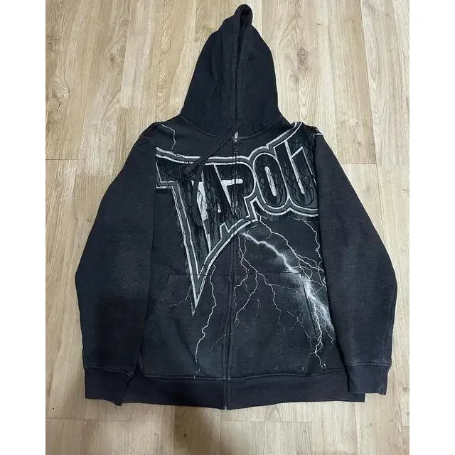 American Gothic Ro Skull Bones Oversized Hoodie Y2K Hip Hop Sle Streetwear No Brand Svel Other Material 00% - FATAONAmerican Gothic Ro Skull Bones Oversized Hoodie Y2K Hip Hop Sle Streetwear No Brand Svel Other Material 00%Mode HommeFATAON