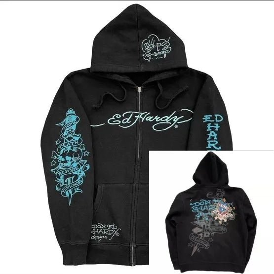American Gothic Ro Skull Bones Oversized Hoodie Y2K Hip Hop Sle Streetwear No Brand Svel Other Material 00% - FATAONAmerican Gothic Ro Skull Bones Oversized Hoodie Y2K Hip Hop Sle Streetwear No Brand Svel Other Material 00%Mode HommeFATAON
