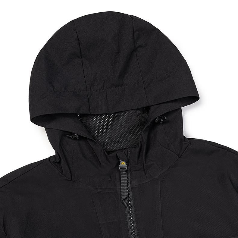 American High Street Gallery Dept Basic Letter Logo Printed Hooded Windbreaker Zipper Jacket Couple Trend - FATAONAmerican High Street Gallery Dept Basic Letter Logo Printed Hooded Windbreaker Zipper Jacket Couple TrendMode HommeFATAON