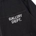 American High Street Gallery Dept Basic Letter Logo Printed Hooded Windbreaker Zipper Jacket Couple Trend - FATAONAmerican High Street Gallery Dept Basic Letter Logo Printed Hooded Windbreaker Zipper Jacket Couple TrendMode HommeFATAON