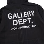 American High Street Gallery Dept Basic Letter Logo Printed Hooded Windbreaker Zipper Jacket Couple Trend - FATAONAmerican High Street Gallery Dept Basic Letter Logo Printed Hooded Windbreaker Zipper Jacket Couple TrendMode HommeFATAON