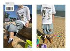 American Style Trendy Brand Thin Wide Leg Loose Loose Cropped Shorts Men's High Street Ripped Knee Washed Jeans - FATAONAmerican Style Trendy Brand Thin Wide Leg Loose Loose Cropped Shorts Men's High Street Ripped Knee Washed JeansMode HommeFATAON