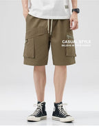 American-Style Zipper Pocket Cargo Shorts New High Street Casual Sports Pants Student Loose Five-Point Shorts Men's Large Size - FATAONAmerican-Style Zipper Pocket Cargo Shorts New High Street Casual Sports Pants Student Loose Five-Point Shorts Men's Large SizeMode HommeFATAON
