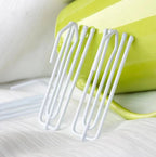 Asazal haute qualité 20 pièces blanc 4 broches fourchette crochets rideaux anneaux accessoires pince pistes Tulle ruban Clips broches rideaux Traverse - FATAONAsazal haute qualité 20 pièces blanc 4 broches fourchette crochets rideaux anneaux accessoires pince pistes Tulle ruban Clips broches rideaux TraverseSolutions MaisonFATAON