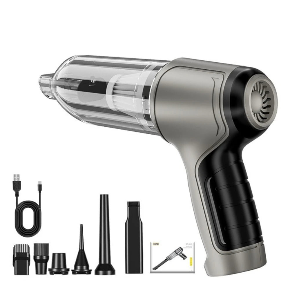 Aspirateur monté sur voiture Suitu, aspirateur sec et humide sans fil à double usage pour maison et voiture, VA portable haute puissance - FATAONAspirateur monté sur voiture Suitu, aspirateur sec et humide sans fil à double usage pour maison et voiture, VA portable haute puissanceAccessoire AutoFATAON