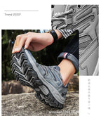 Autumn and Winter Waterproof Hiking Shoes. Non-Slip Hiking Shoes, Travel Shoes, Wear-Resistant Cross-Country Outdoor Shoes, Ice and Snow Sports Shoes - FATAONAutumn and Winter Waterproof Hiking Shoes. Non-Slip Hiking Shoes, Travel Shoes, Wear-Resistant Cross-Country Outdoor Shoes, Ice and Snow Sports ShoesMode HommeFATAON