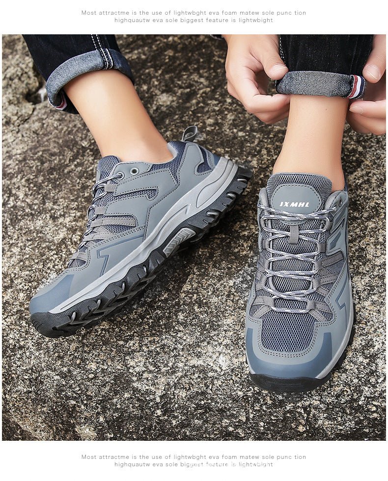 Autumn and Winter Waterproof Hiking Shoes. Non-Slip Hiking Shoes, Travel Shoes, Wear-Resistant Cross-Country Outdoor Shoes, Ice and Snow Sports Shoes - FATAONAutumn and Winter Waterproof Hiking Shoes. Non-Slip Hiking Shoes, Travel Shoes, Wear-Resistant Cross-Country Outdoor Shoes, Ice and Snow Sports ShoesMode HommeFATAON