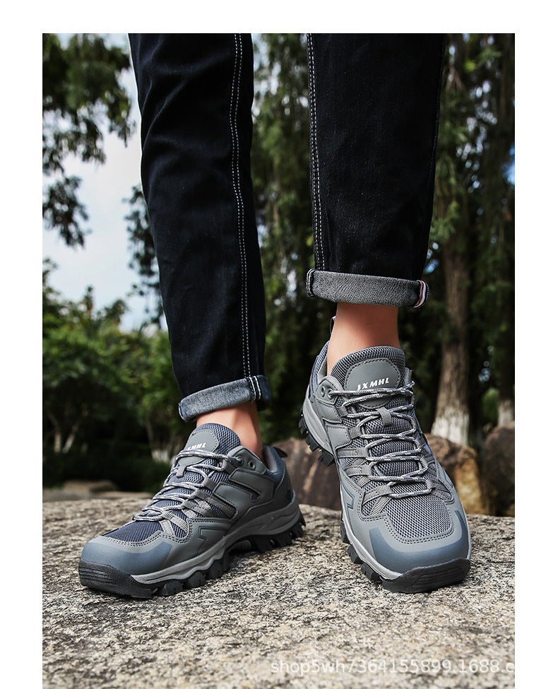 Autumn and Winter Waterproof Hiking Shoes. Non-Slip Hiking Shoes, Travel Shoes, Wear-Resistant Cross-Country Outdoor Shoes, Ice and Snow Sports Shoes - FATAONAutumn and Winter Waterproof Hiking Shoes. Non-Slip Hiking Shoes, Travel Shoes, Wear-Resistant Cross-Country Outdoor Shoes, Ice and Snow Sports ShoesMode HommeFATAON
