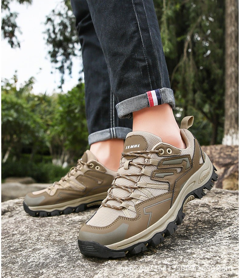 Autumn and Winter Waterproof Hiking Shoes. Non-Slip Hiking Shoes, Travel Shoes, Wear-Resistant Cross-Country Outdoor Shoes, Ice and Snow Sports Shoes - FATAONAutumn and Winter Waterproof Hiking Shoes. Non-Slip Hiking Shoes, Travel Shoes, Wear-Resistant Cross-Country Outdoor Shoes, Ice and Snow Sports ShoesMode HommeFATAON