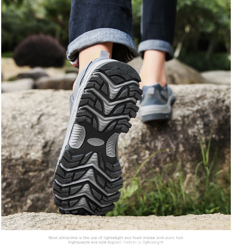 Autumn and Winter Waterproof Hiking Shoes. Non-Slip Hiking Shoes, Travel Shoes, Wear-Resistant Cross-Country Outdoor Shoes, Ice and Snow Sports Shoes - FATAONAutumn and Winter Waterproof Hiking Shoes. Non-Slip Hiking Shoes, Travel Shoes, Wear-Resistant Cross-Country Outdoor Shoes, Ice and Snow Sports ShoesMode HommeFATAON