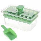 Bac à glaçons 68 compartiments avec couvercle et boîte de rangement, moule à glaçons à pression facile, outil de fabrication de glaçons réutilisable pour congélateur - FATAONBac à glaçons 68 compartiments avec couvercle et boîte de rangement, moule à glaçons à pression facile, outil de fabrication de glaçons réutilisable pour congélateurSolutions MaisonFATAON