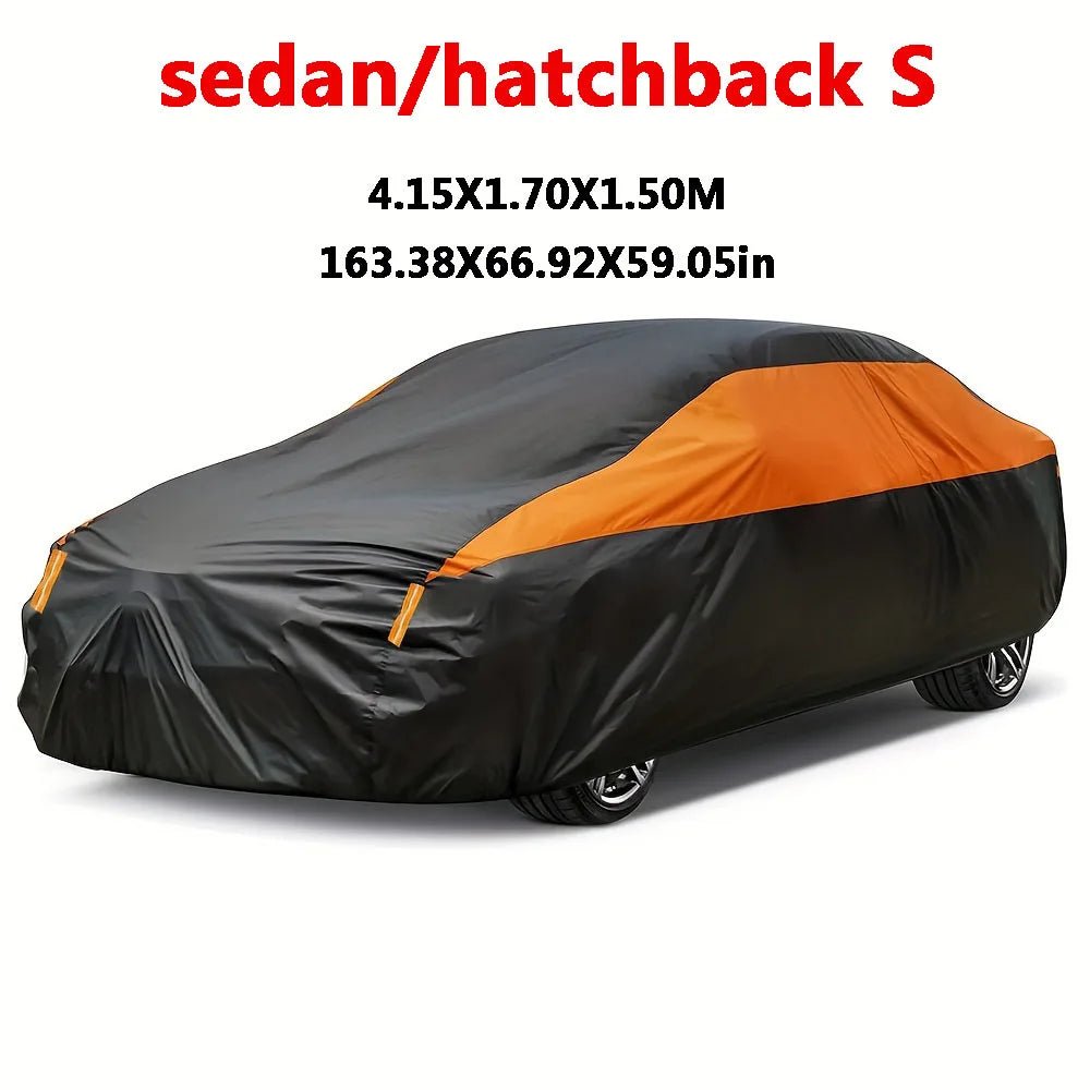 Bâches de voiture imperméables pour l'extérieur, Protection contre le soleil, la pluie et la neige, UV, universelles, SUV/berline 190T, couvertures complètes de Protection pour voiture - FATAONBâches de voiture imperméables pour l'extérieur, Protection contre le soleil, la pluie et la neige, UV, universelles, SUV/berline 190T, couvertures complètes de Protection pour voitureAccessoire AutoFATAON