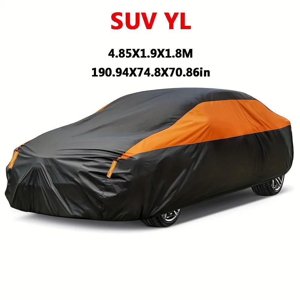 Bâches de voiture imperméables pour l'extérieur, Protection contre le soleil, la pluie et la neige, UV, universelles, SUV/berline 190T, couvertures complètes de Protection pour voiture - FATAONBâches de voiture imperméables pour l'extérieur, Protection contre le soleil, la pluie et la neige, UV, universelles, SUV/berline 190T, couvertures complètes de Protection pour voitureAccessoire AutoFATAON