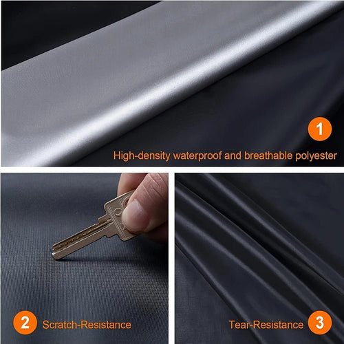 Bâches de voiture imperméables pour l'extérieur, Protection contre le soleil, la pluie et la neige, UV, universelles, SUV/berline 190T, couvertures complètes de Protection pour voiture - FATAONBâches de voiture imperméables pour l'extérieur, Protection contre le soleil, la pluie et la neige, UV, universelles, SUV/berline 190T, couvertures complètes de Protection pour voitureAccessoire AutoFATAON