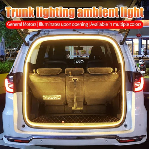 Bande lumineuse à flux dynamique pour coffre de voiture, 400cm, marche/arrêt automatique, lampe de balayage, bande lumineuse Flexible et étanche, Installation cachée - FATAONBande lumineuse à flux dynamique pour coffre de voiture, 400cm, marche/arrêt automatique, lampe de balayage, bande lumineuse Flexible et étanche, Installation cachéeAccessoire AutoFATAON