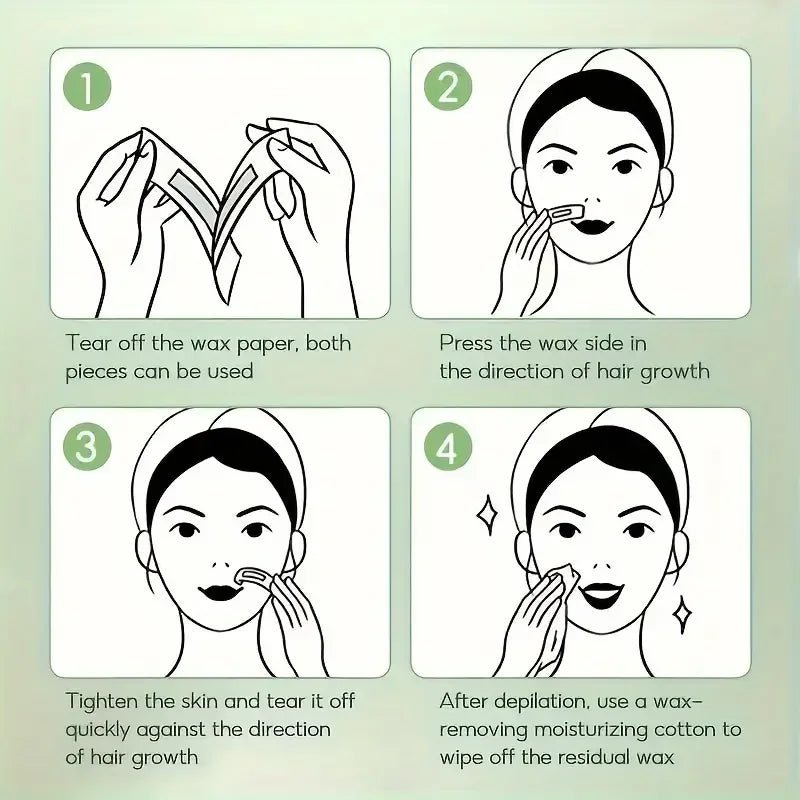 Bandes de Cire Épilatoire — Peau Douce & Lisse, Efficace & Pratique - FATAONBandes de Cire Épilatoire — Peau Douce & Lisse, Efficace & PratiqueBeauté femmeFATAON