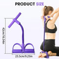Bandes de résistance de Fitness, extracteur de pédale à 4 tubes, poignées de bande de résistance, corde attachée, équipement d'entraînement assis domestique - FATAONBandes de résistance de Fitness, extracteur de pédale à 4 tubes, poignées de bande de résistance, corde attachée, équipement d'entraînement assis domestiqueFitness & SportFATAON