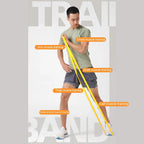Bandes de résistance élastiques pour fitness, entraînement de force, exercices de traction, pour femmes et hommes, salle de sport à domicile, Pilates - FATAONBandes de résistance élastiques pour fitness, entraînement de force, exercices de traction, pour femmes et hommes, salle de sport à domicile, PilatesFitness & SportFATAON
