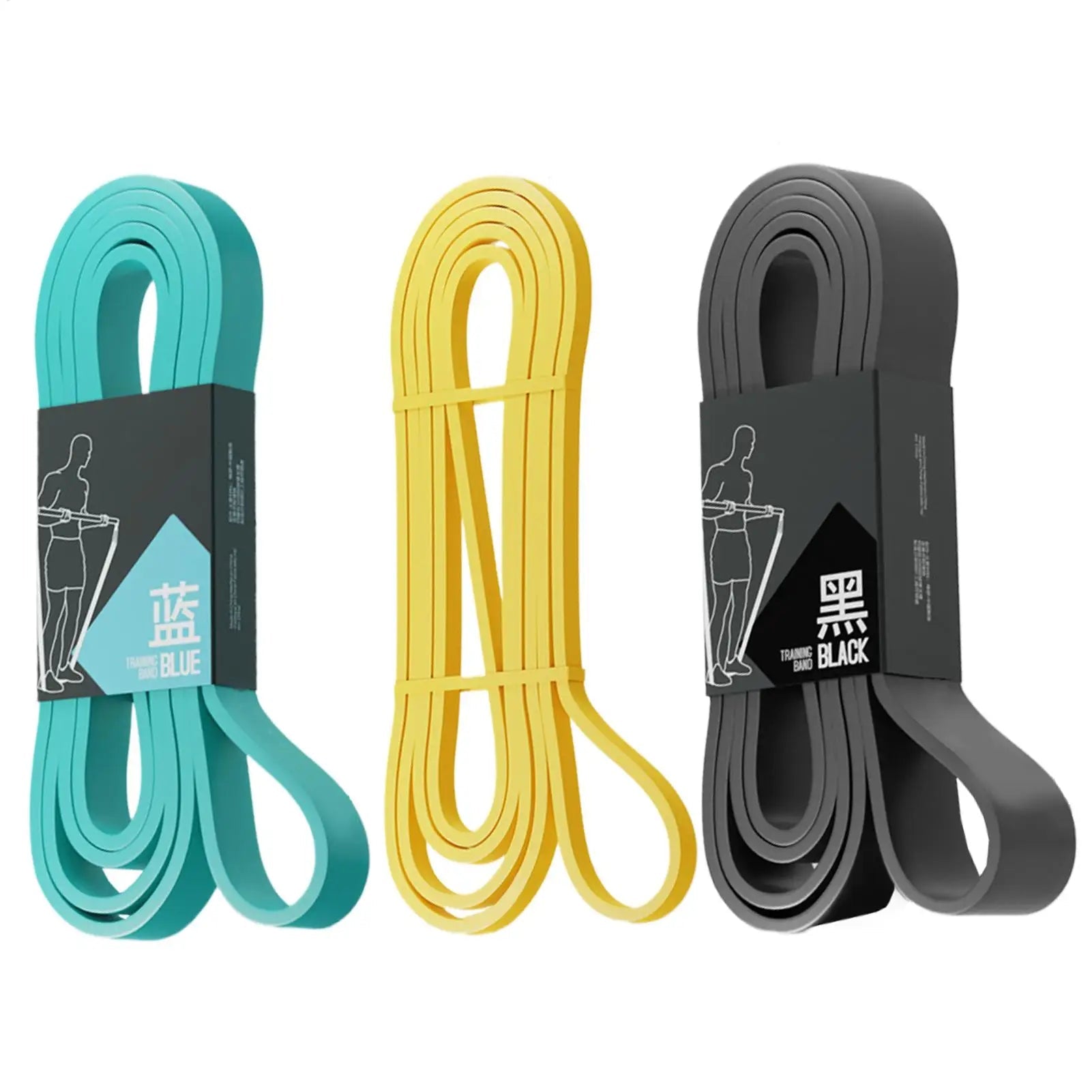 Bandes de résistance élastiques pour fitness, entraînement de force, exercices de traction, pour femmes et hommes, salle de sport à domicile, Pilates - FATAONBandes de résistance élastiques pour fitness, entraînement de force, exercices de traction, pour femmes et hommes, salle de sport à domicile, PilatesFitness & SportFATAON