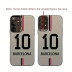 Barcelone numéro 10 motif coque de téléphone élégante pour Galaxy S21/22/S23/S24 Plus/S24 Ultra/S25/A03s/A14/A15 couverture arrière - FATAONBarcelone numéro 10 motif coque de téléphone élégante pour Galaxy S21/22/S23/S24 Plus/S24 Ultra/S25/A03s/A14/A15 couverture arrièreTechnologie IntelligenteFATAON