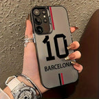 Barcelone numéro 10 motif coque de téléphone élégante pour Galaxy S21/22/S23/S24 Plus/S24 Ultra/S25/A03s/A14/A15 couverture arrière - FATAONBarcelone numéro 10 motif coque de téléphone élégante pour Galaxy S21/22/S23/S24 Plus/S24 Ultra/S25/A03s/A14/A15 couverture arrièreTechnologie IntelligenteFATAON