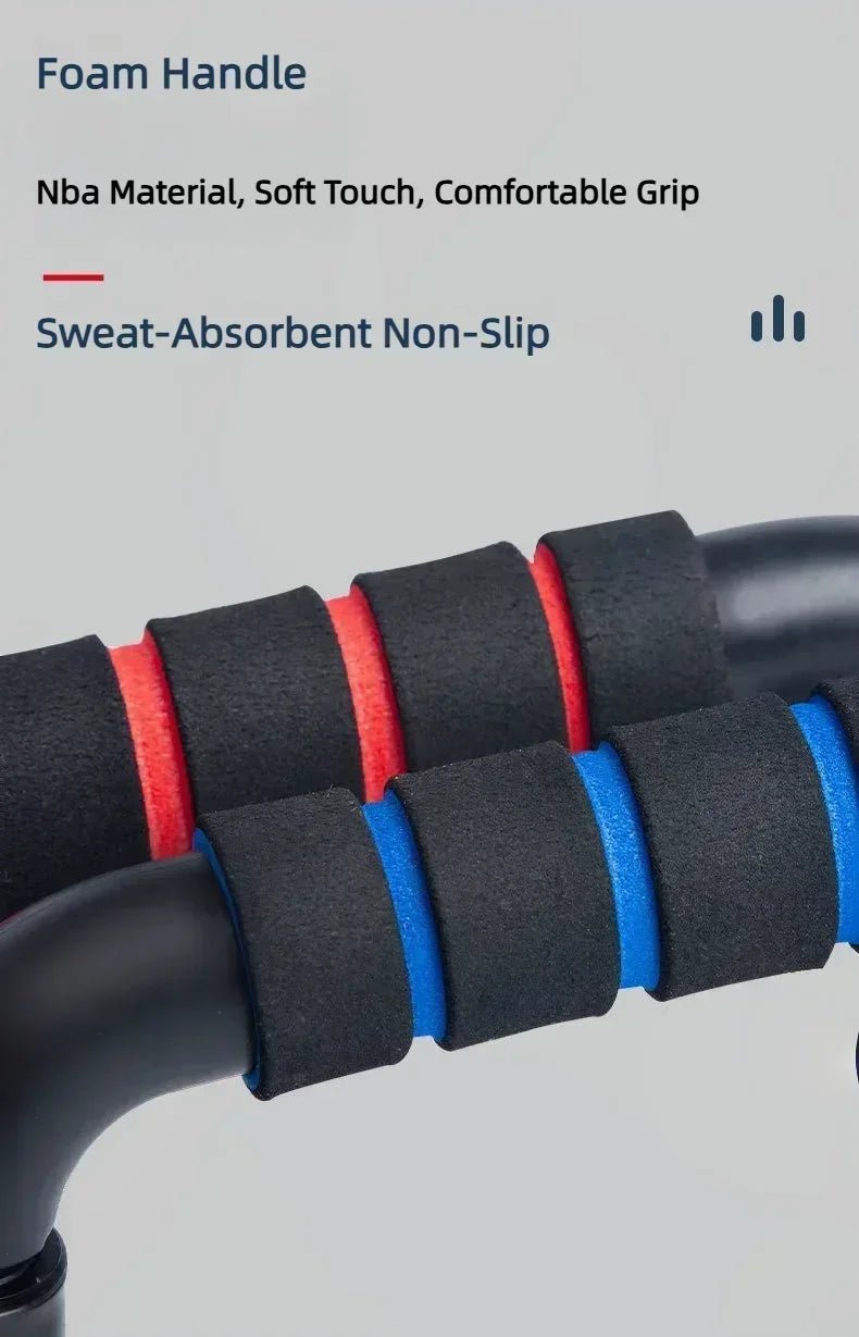 Barre de poussée antidérapante en forme de H, poignées, équipement de Fitness à domicile pour bras, poitrine, entraînement, Support antidérapant, Fitness, Sport, 2 pièces - FATAONBarre de poussée antidérapante en forme de H, poignées, équipement de Fitness à domicile pour bras, poitrine, entraînement, Support antidérapant, Fitness, Sport, 2 piècesFitness & SportFATAON
