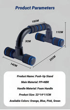 Barre de Support antidérapante en forme de H, Support de puissance pour Fitness à domicile, poignées de gymnastique, barres de poussée, exercice des bras, entraînement musculaire de la poitrine - FATAONBarre de Support antidérapante en forme de H, Support de puissance pour Fitness à domicile, poignées de gymnastique, barres de poussée, exercice des bras, entraînement musculaire de la poitrineFitness & SportFATAON