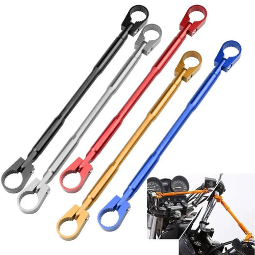 Barre d'équilibre universelle multifonction pour Moto, Extension en alliage d'aluminium modifié, support de phare, accessoires de Moto - FATAONBarre d'équilibre universelle multifonction pour Moto, Extension en alliage d'aluminium modifié, support de phare, accessoires de MotoAccessoires MotoFATAON