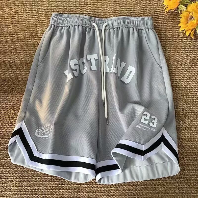 Basketball Shorts Men's American-style Training Pants Trendy Brand High Street Pants Summer Thin Loose Sports Casual Pants - FATAONBasketball Shorts Men's American-style Training Pants Trendy Brand High Street Pants Summer Thin Loose Sports Casual PantsMode HommeFATAON