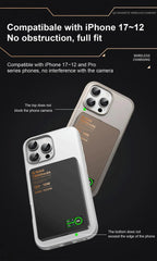 Batterie externe portable magnétique QI 2.1 à charge rapide sans fil pour iPhone 12-17 Pro, Watch, Airpods 5000/10000mAh - FATAONBatterie externe portable magnétique QI 2.1 à charge rapide sans fil pour iPhone 12-17 Pro, Watch, Airpods 5000/10000mAhFATAON