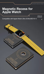 Batterie externe portable magnétique QI 2.1 à charge rapide sans fil pour iPhone 12-17 Pro, Watch, Airpods 5000/10000mAh - FATAONBatterie externe portable magnétique QI 2.1 à charge rapide sans fil pour iPhone 12-17 Pro, Watch, Airpods 5000/10000mAhFATAON