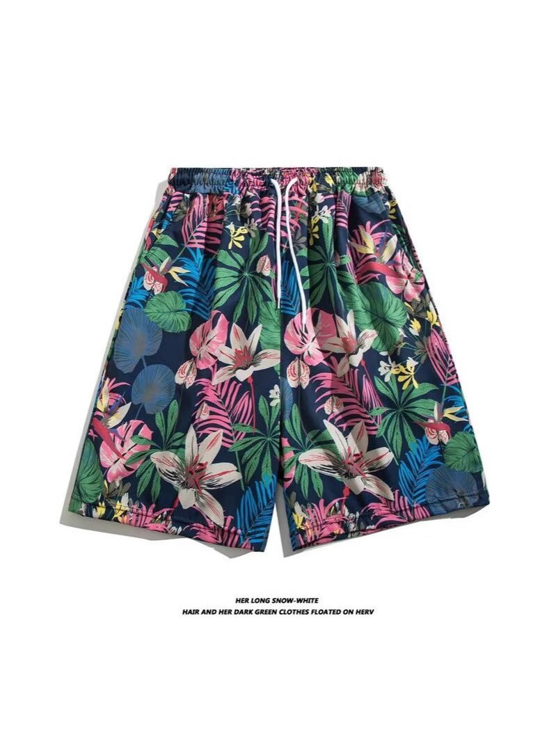 Beach Pants All-match Swimming Trunks Men's Five-point Anti-embarrassment Quick-drying Shorts Water-free Spa Seaside - FATAONBeach Pants All-match Swimming Trunks Men's Five-point Anti-embarrassment Quick-drying Shorts Water-free Spa SeasideMode HommeFATAON