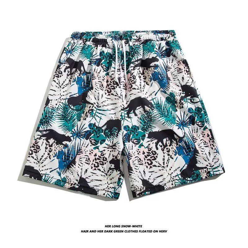 Beach Pants All-match Swimming Trunks Men's Five-point Anti-embarrassment Quick-drying Shorts Water-free Spa Seaside - FATAONBeach Pants All-match Swimming Trunks Men's Five-point Anti-embarrassment Quick-drying Shorts Water-free Spa SeasideMode HommeFATAON