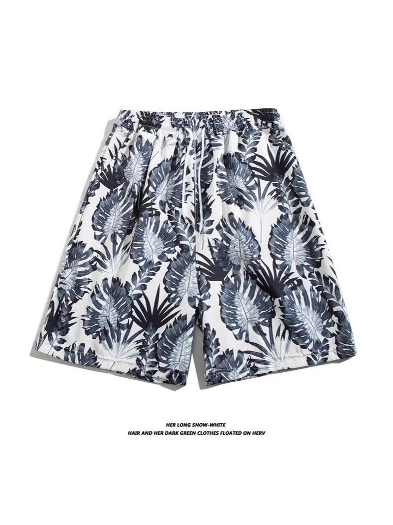 Beach Pants All-match Swimming Trunks Men's Five-point Anti-embarrassment Quick-drying Shorts Water-free Spa Seaside - FATAONBeach Pants All-match Swimming Trunks Men's Five-point Anti-embarrassment Quick-drying Shorts Water-free Spa SeasideMode HommeFATAON