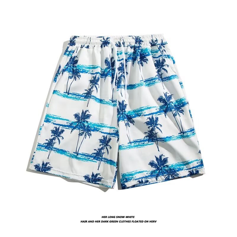 Beach Shorts Summer Casual Men's Trendy Brand Loose Casual Trendy Outer Wear Beach Mid-length Pants All-match Korean Style Five-length Pants - FATAONBeach Shorts Summer Casual Men's Trendy Brand Loose Casual Trendy Outer Wear Beach Mid-length Pants All-match Korean Style Five-length PantsMode HommeFATAON