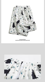 Beach Shorts Summer Casual Men's Trendy Brand Loose Casual Trendy Outer Wear Beach Mid-length Pants All-match Korean Style Five-length Pants - FATAONBeach Shorts Summer Casual Men's Trendy Brand Loose Casual Trendy Outer Wear Beach Mid-length Pants All-match Korean Style Five-length PantsMode HommeFATAON