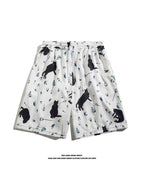 Beach Shorts Summer Casual Men's Trendy Brand Loose Casual Trendy Outer Wear Beach Mid-length Pants All-match Korean Style Five-length Pants - FATAONBeach Shorts Summer Casual Men's Trendy Brand Loose Casual Trendy Outer Wear Beach Mid-length Pants All-match Korean Style Five-length PantsMode HommeFATAON