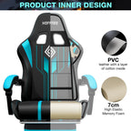Big and Tall Gaming Chair with Speakers and RGB Lights, Gamer Chair with Footrest, Lumbar Support Height Adjustable 360 - Swivel Seat and Headrest for Adults, 400Lbs - Fix & GoBig and Tall Gaming Chair with Speakers and RGB Lights, Gamer Chair with Footrest, Lumbar Support Height Adjustable 360 - Swivel Seat and Headrest for Adults, 400LbsFix & Go