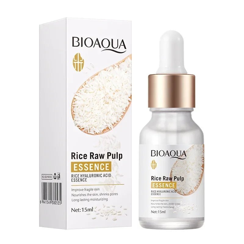 BIOAQUA Essence de riz acide hyaluronique Essence pour le visage nourrissant hydratant blanchissant Anti-rides sérum soins de la peau du visage - FATAONBIOAQUA Essence de riz acide hyaluronique Essence pour le visage nourrissant hydratant blanchissant Anti-rides sérum soins de la peau du visageBeauté & CosmétiquesFATAON
