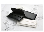 Black and White Soft and Stylish Leather Glasses Cases - Glasses Protection Bags, Travel Accessories for Men and Women - FATAONBlack and White Soft and Stylish Leather Glasses Cases - Glasses Protection Bags, Travel Accessories for Men and WomenMode FemmeFATAON