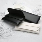 Black and White Soft and Stylish Leather Glasses Cases - Glasses Protection Bags, Travel Accessories for Men and Women - FATAONBlack and White Soft and Stylish Leather Glasses Cases - Glasses Protection Bags, Travel Accessories for Men and WomenMode FemmeFATAON