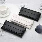 Black and White Soft and Stylish Leather Glasses Cases - Glasses Protection Bags, Travel Accessories for Men and Women - FATAONBlack and White Soft and Stylish Leather Glasses Cases - Glasses Protection Bags, Travel Accessories for Men and WomenMode FemmeFATAON