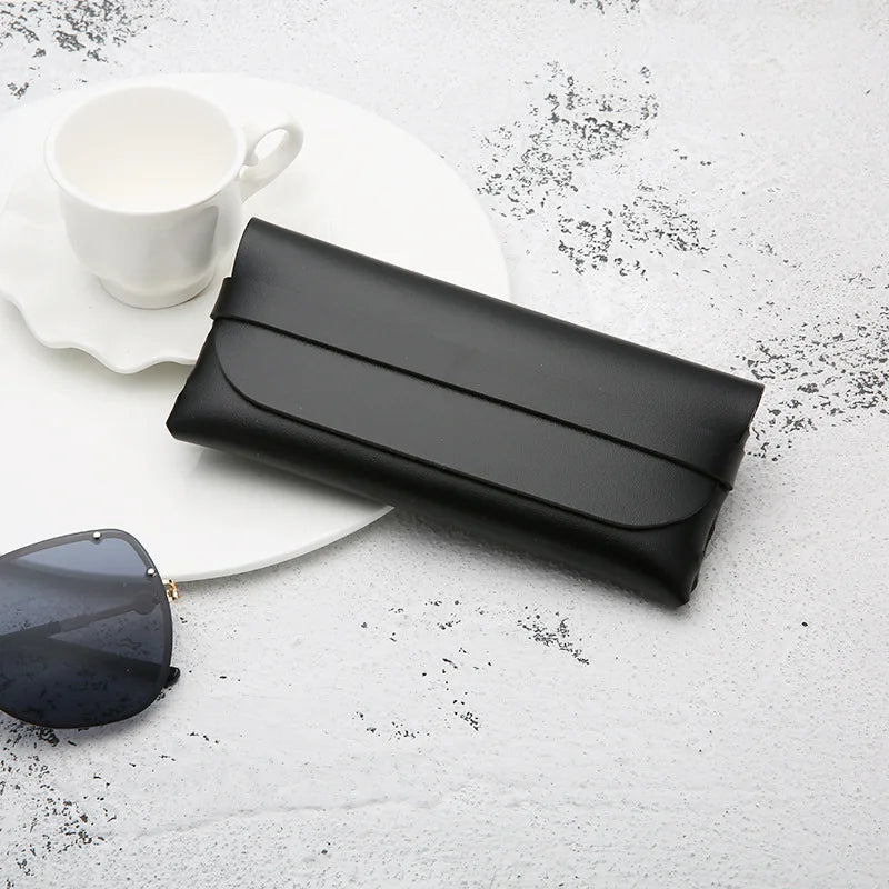 Black and White Soft and Stylish Leather Glasses Cases - Glasses Protection Bags, Travel Accessories for Men and Women - FATAONBlack and White Soft and Stylish Leather Glasses Cases - Glasses Protection Bags, Travel Accessories for Men and WomenMode FemmeFATAON