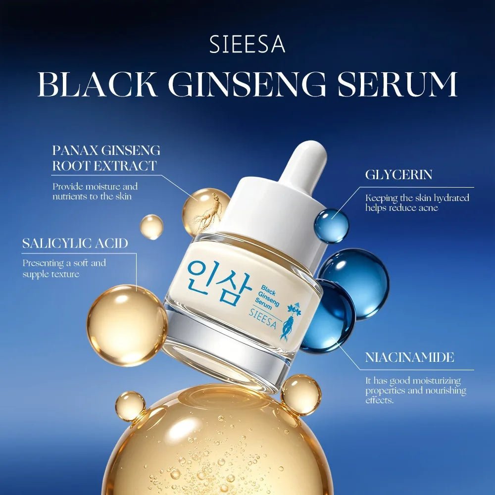Black Ginseng Serum with Salicylic Acid & Glycerin 30ml Luxury Face Oil for Firming Refining & Oil Control - FATAONBlack Ginseng Serum with Salicylic Acid & Glycerin 30ml Luxury Face Oil for Firming Refining & Oil ControlBeauty & CosmétiquesFATAON