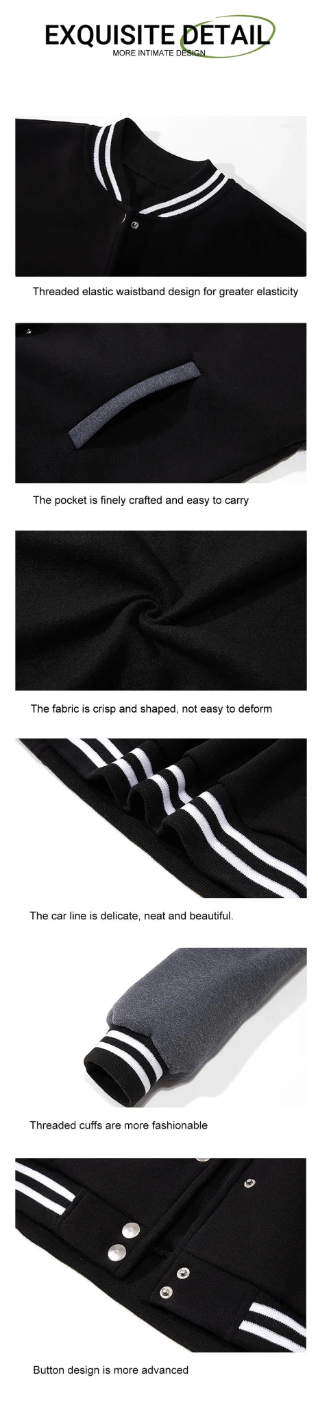 Black White Jacket Coats 5XL Loose Oversized Clothes Casual Men Women Baseball Clothes Couple Street Coat Warm Fleece Jackets - Fix & GoBlack White Jacket Coats 5XL Loose Oversized Clothes Casual Men Women Baseball Clothes Couple Street Coat Warm Fleece JacketsFix & Go